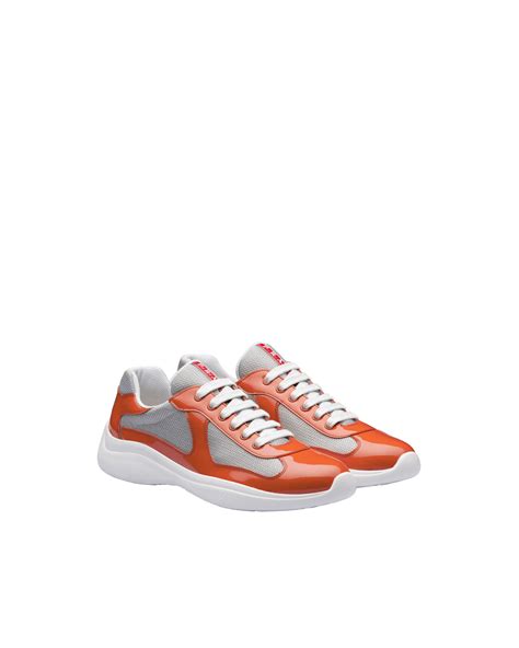 prada orange footwear|prada shoes official site.